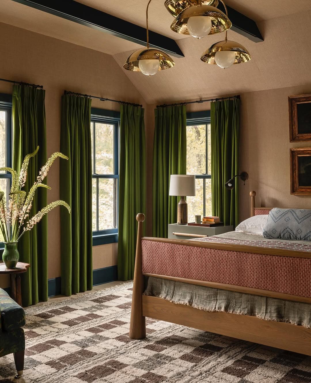 Earthy Bedroom Retreat Design